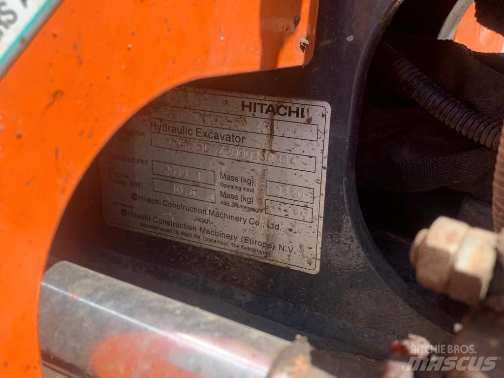 Hitachi ZX 19 U-5 Miniescavadeiras