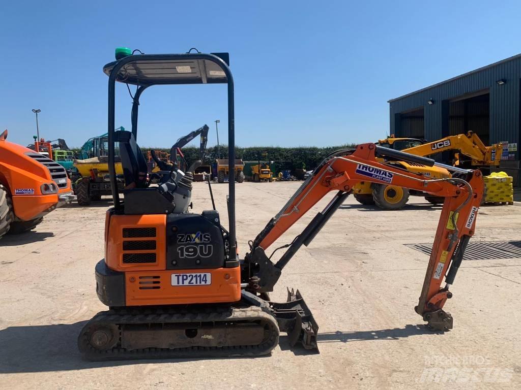 Hitachi ZX 19 U-5 Miniescavadeiras