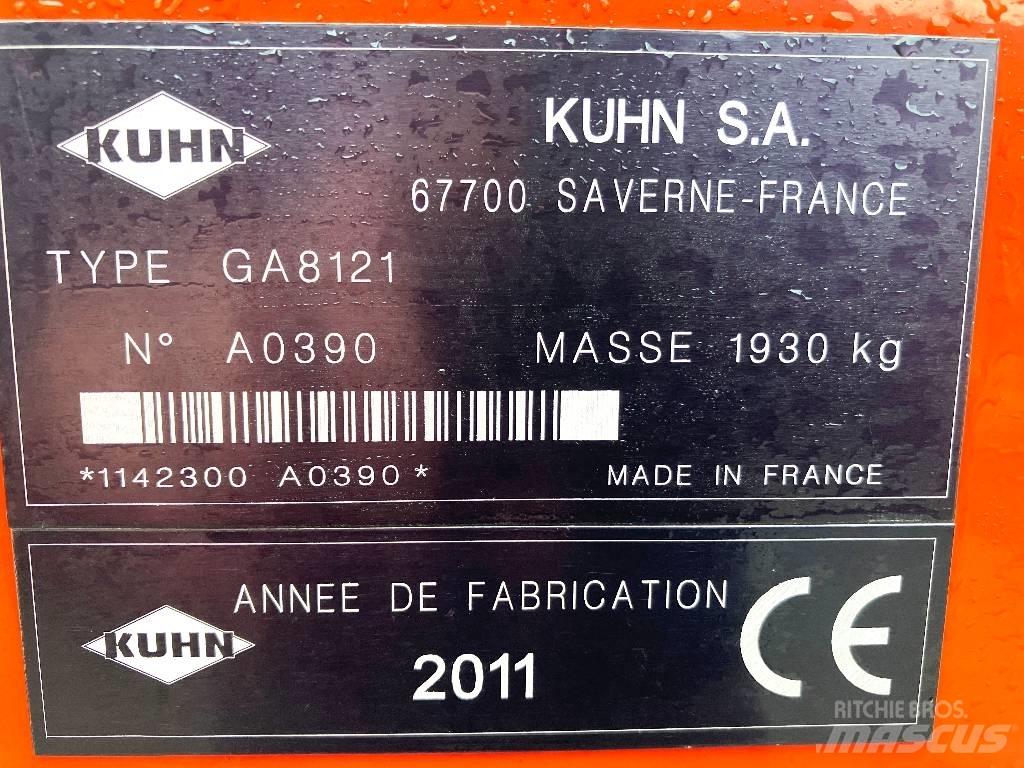 Kuhn GA 8121 Gadanheiras-fileiras