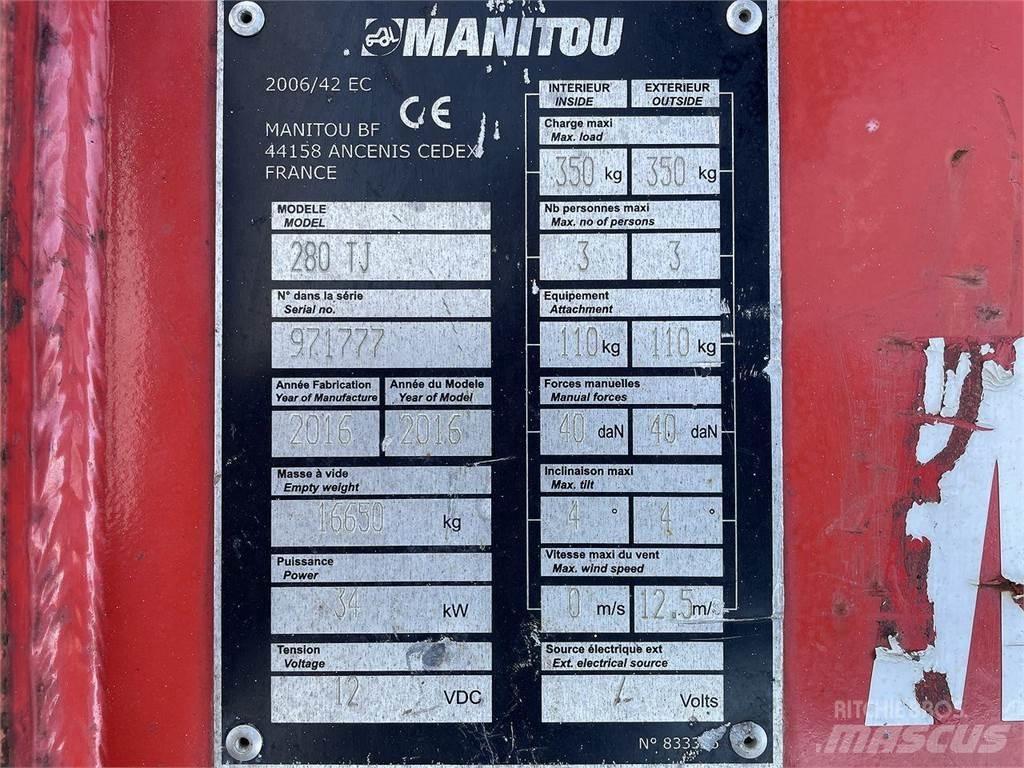 Manitou 280TJ Elevadores braços articulados