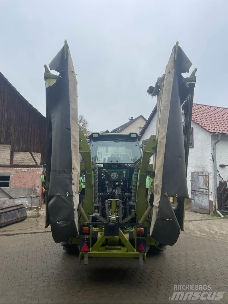 CLAAS Disco 8550 + Gadanheiras-Condicionadoras