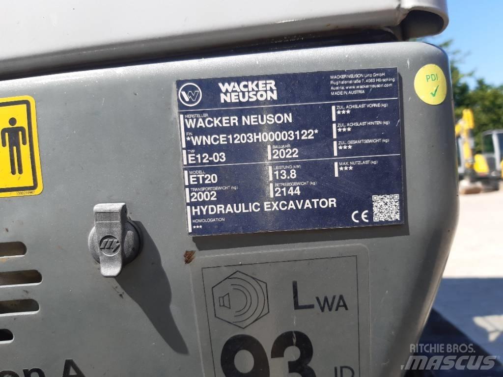 Wacker Neuson ET20 Escavadeiras de esteiras