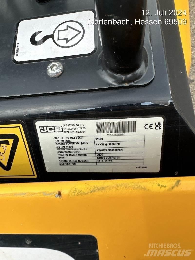 JCB HTD5 Dumpers de obras