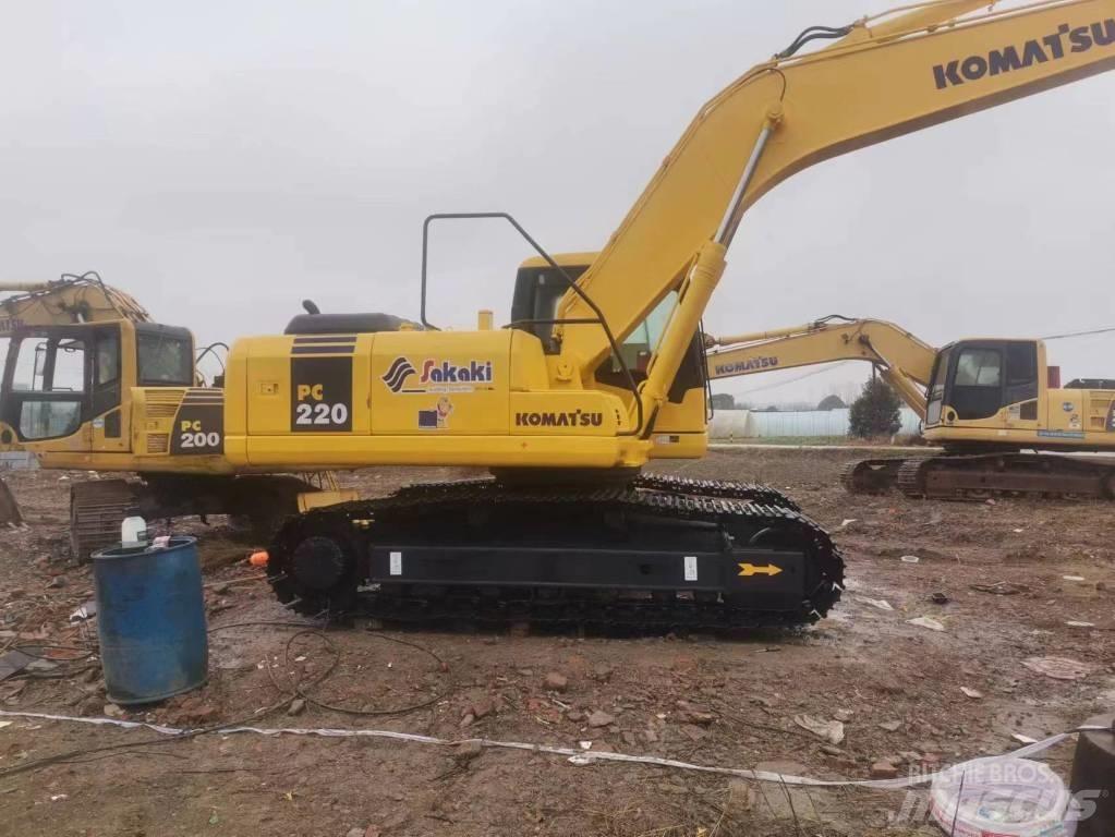 Komatsu pc220-7 Escavadeiras de esteiras