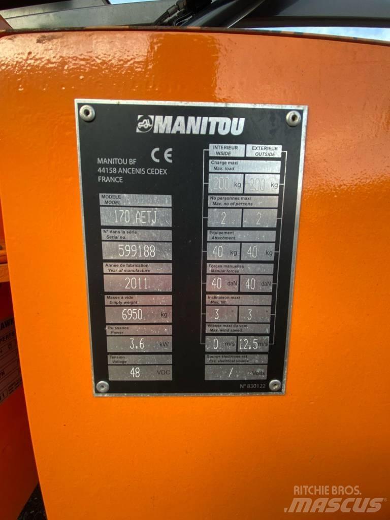 Manitou 170AETJ-L Elevadores braços articulados