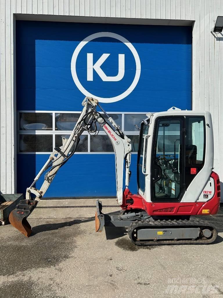 Takeuchi TB 216 Miniescavadeiras