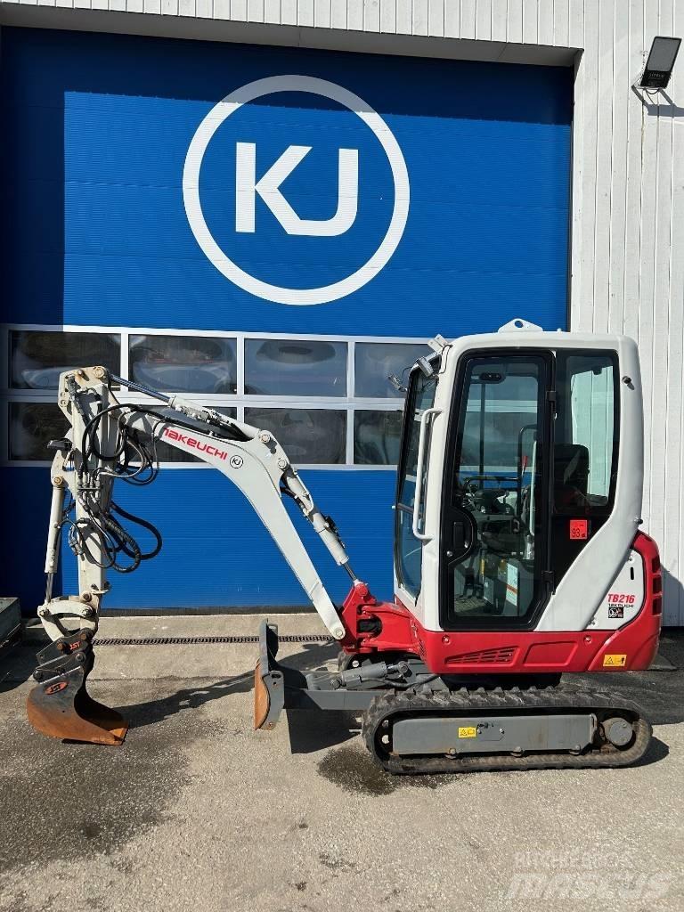 Takeuchi TB 216 Miniescavadeiras
