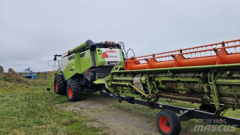 CLAAS Lexion 670 Ceifeiras debulhadoras