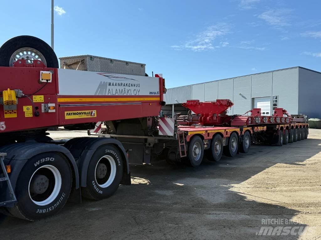 Faymonville CombiMAX Semi Reboques Carga Baixa