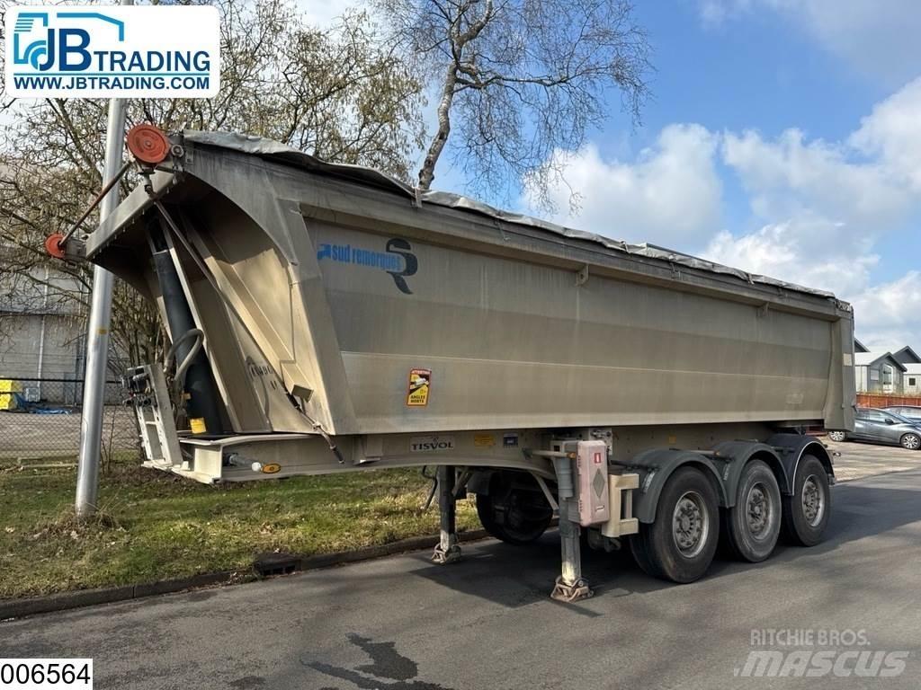  TISVOL kipper Semi Reboques Basculantes