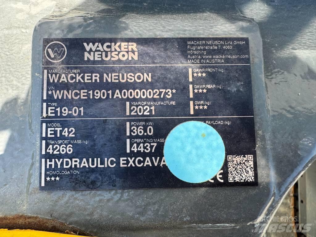 Wacker Neuson ET42 Escavadeiras de esteiras