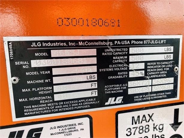 JLG 460 SJ Elevadores braços Telescópicos