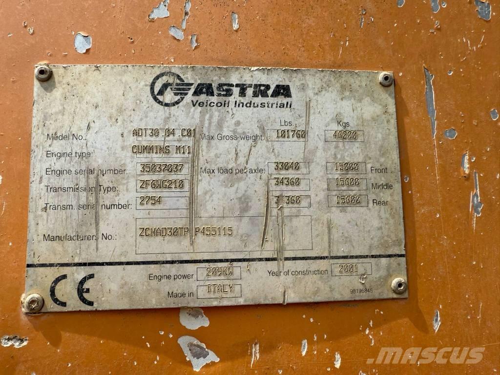 Astra ADT30 Caminhões articulados