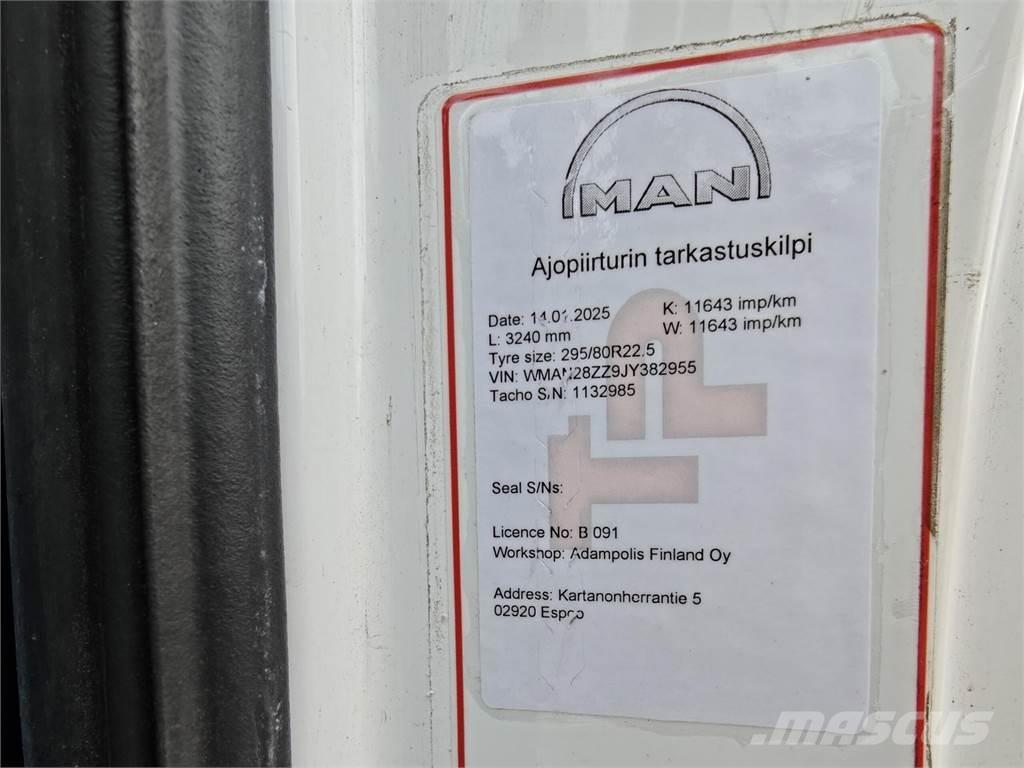 MAN TGM 18.290 Caminhões de caixa fechada