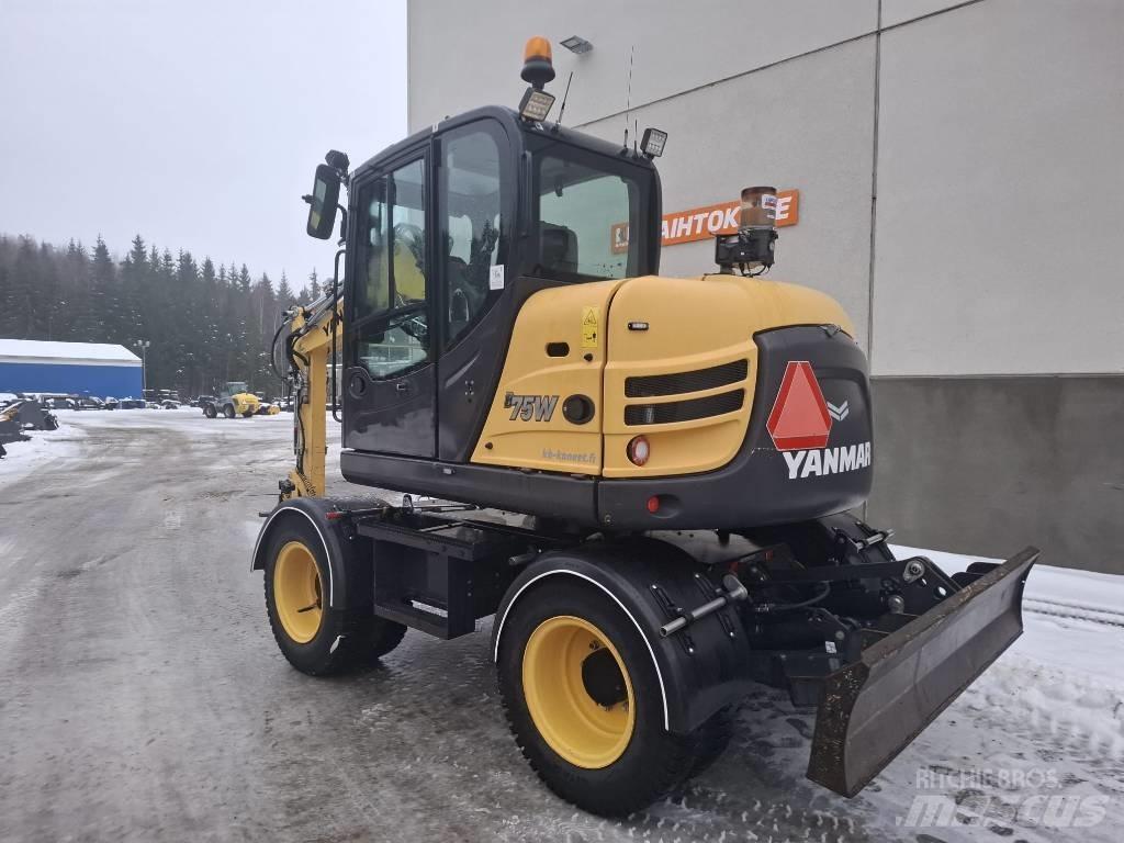 Yanmar B 75 W Escavadoras de rodas