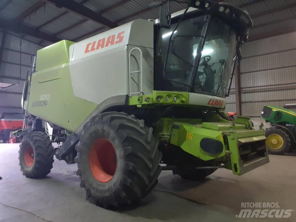 CLAAS Lexion 670 Ceifeiras debulhadoras