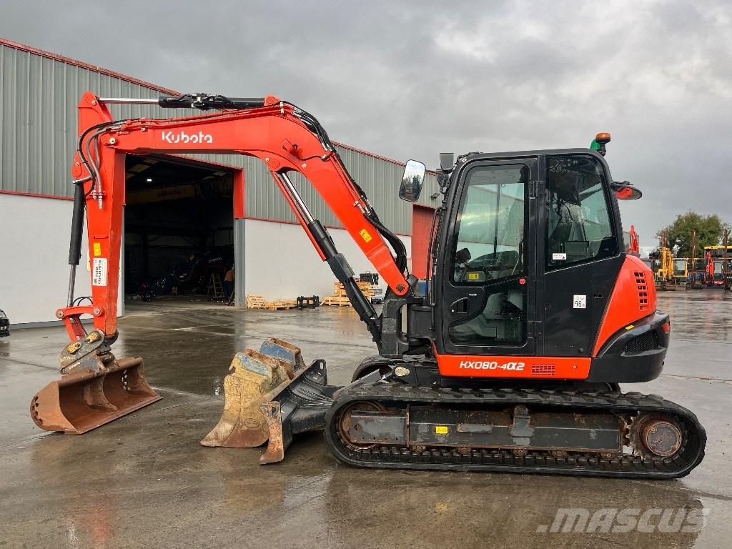 Kubota KX 080-4 Escavadoras Midi 7t - 12t
