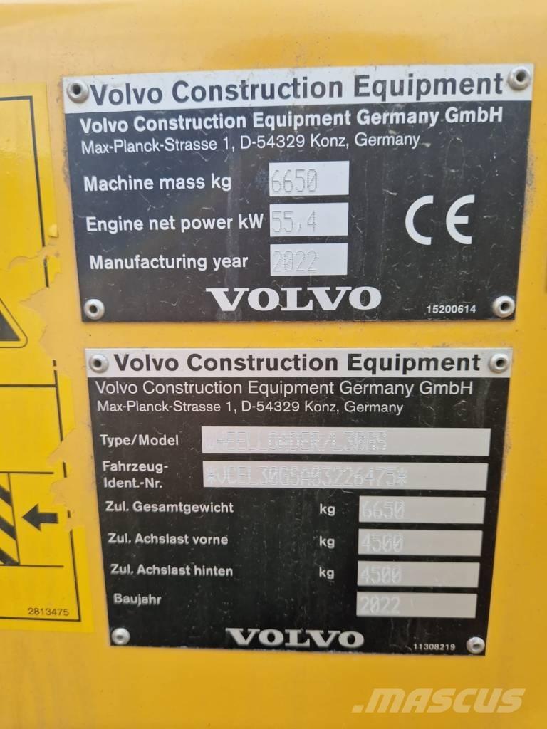 Volvo L 30 G Carregadeiras de rodas