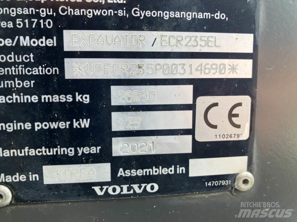 Volvo ECR235EL Escavadeiras de esteiras