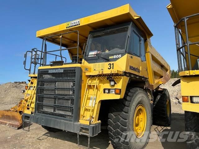 Komatsu 605-7 Camiőes basculantes rígidos