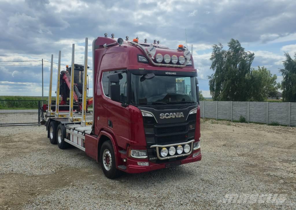 Scania R 650 Caminhões de transporte de troncos