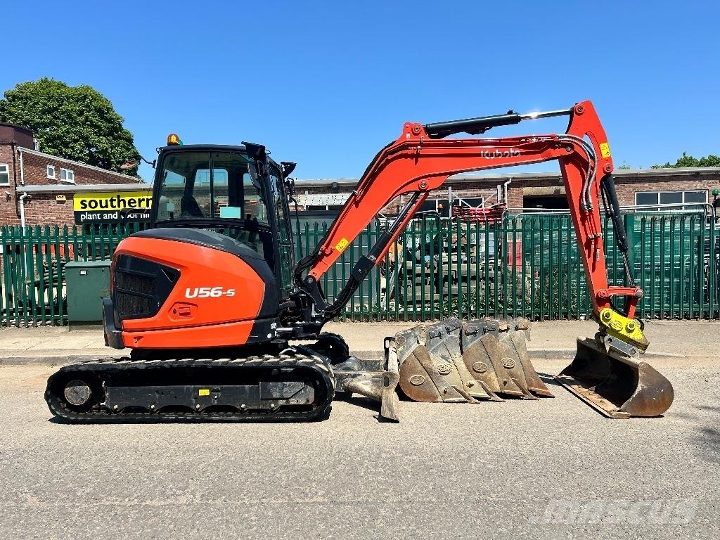 Kubota U 56-5 Miniescavadeiras