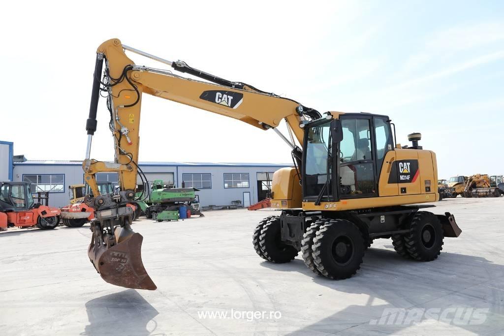 CAT M 314 F Escavadoras de rodas