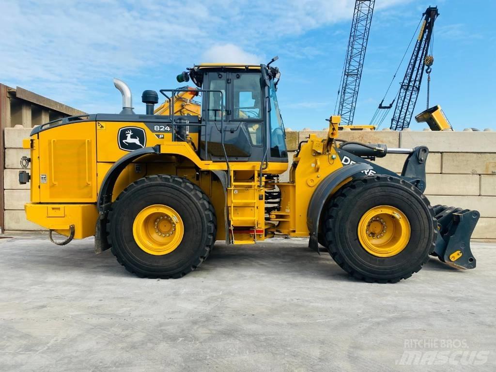 John Deere 824p Carregadeiras de rodas