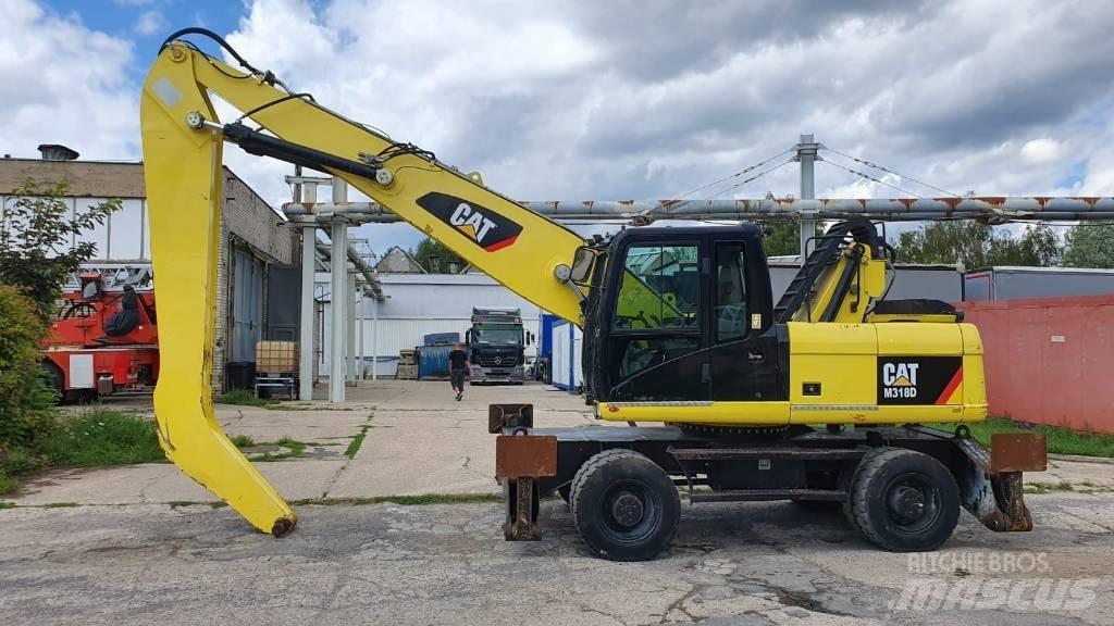 CAT M 318 D MH Manipuladores de lixo / indústia
