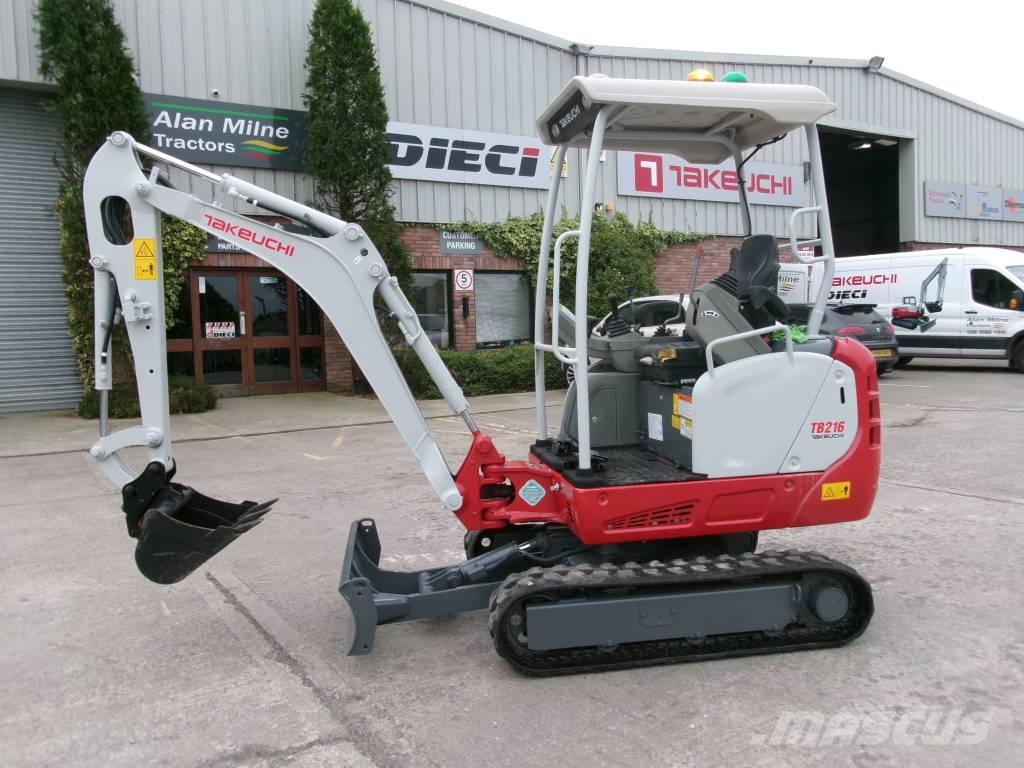 Takeuchi TB 216 Miniescavadeiras