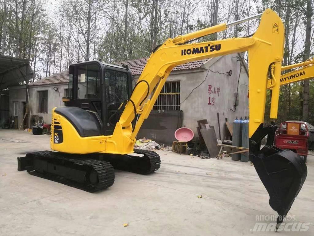Komatsu PC55MR Escavadeiras de esteiras