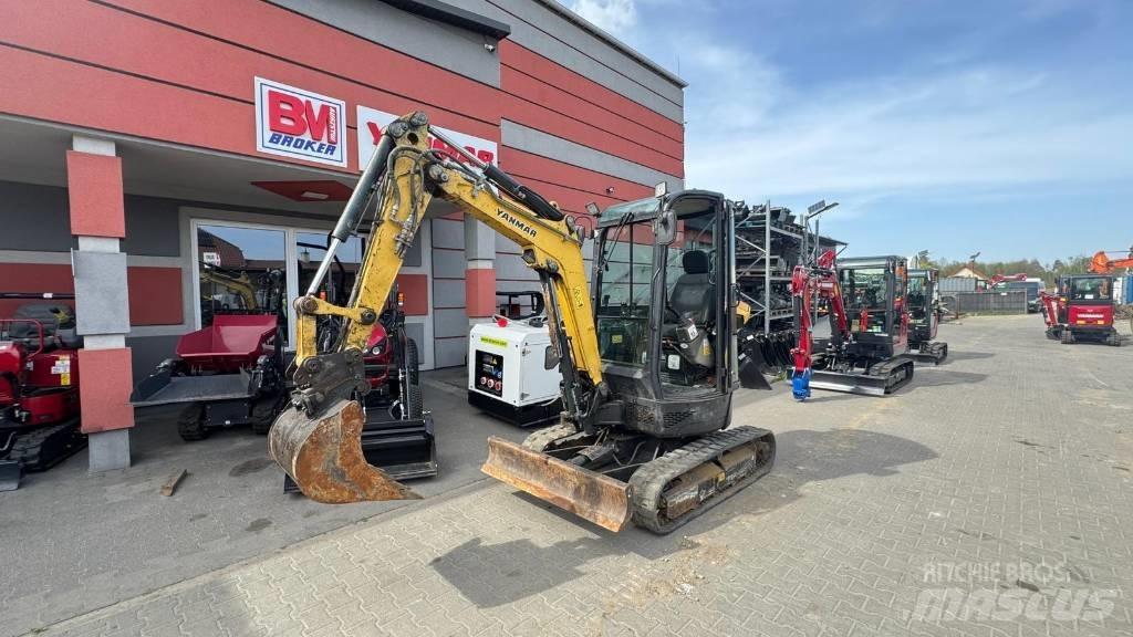 Yanmar Vio 25 Miniescavadeiras