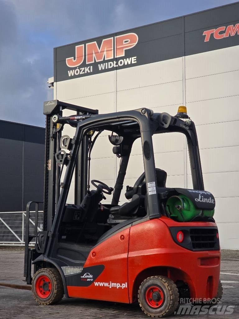 Linde H 16 T - 01 Empilhadores a gás
