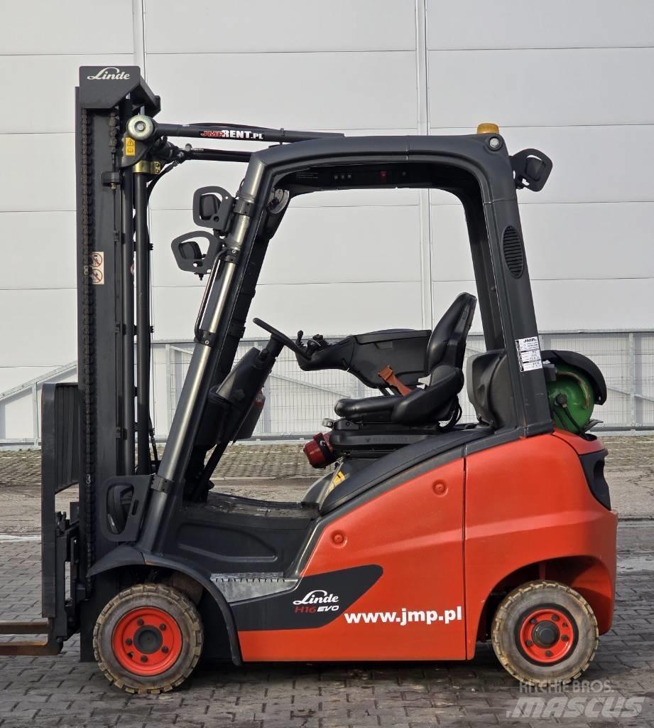 Linde H 16 T - 01 Empilhadores a gás