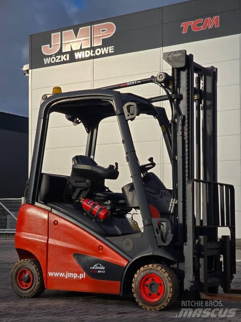 Linde H 16 T - 01 Empilhadores a gás