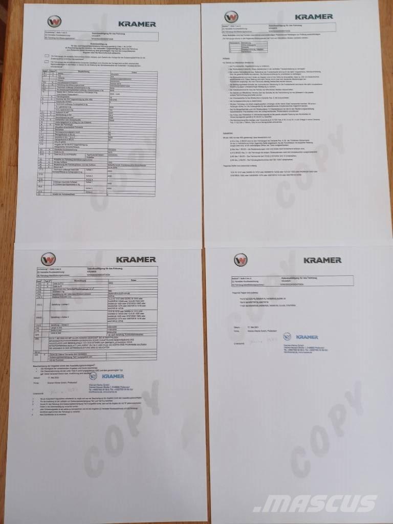 Kramer 5075 Carregadeiras de rodas