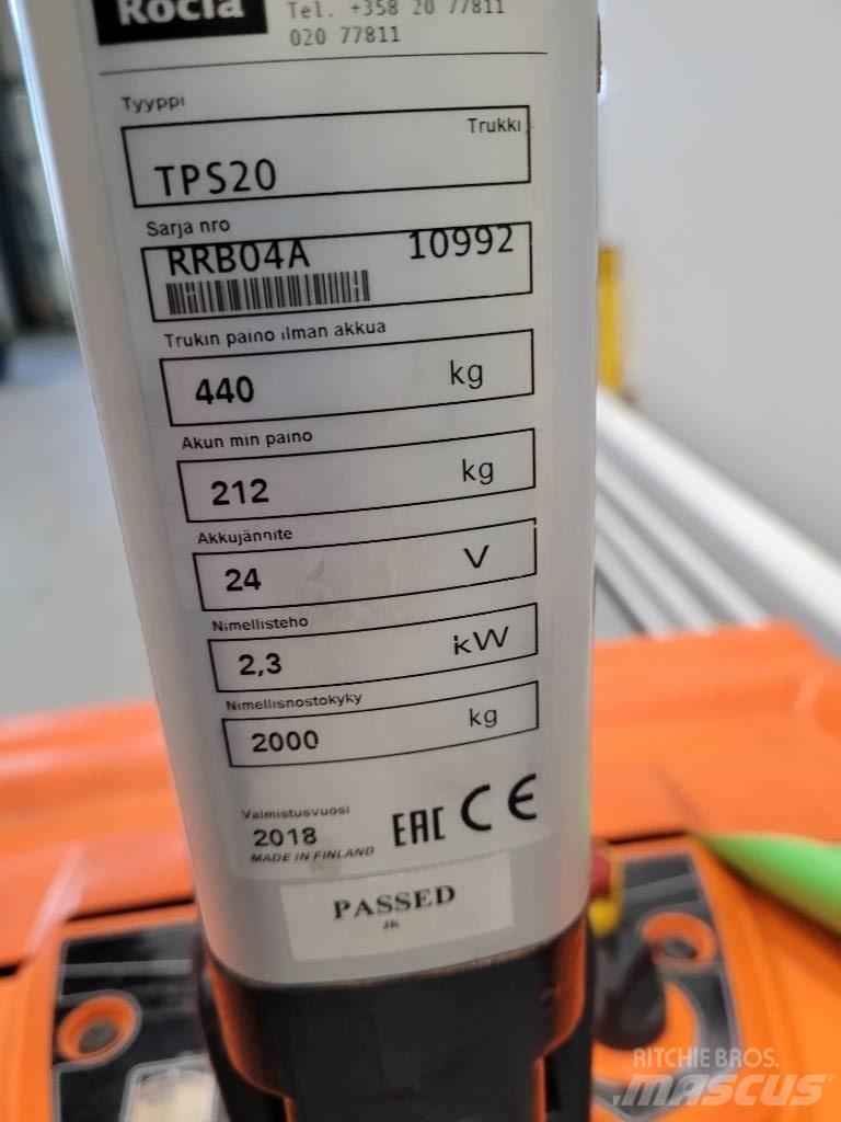 Rocla TPS20 Porta-paletes com plataforma
