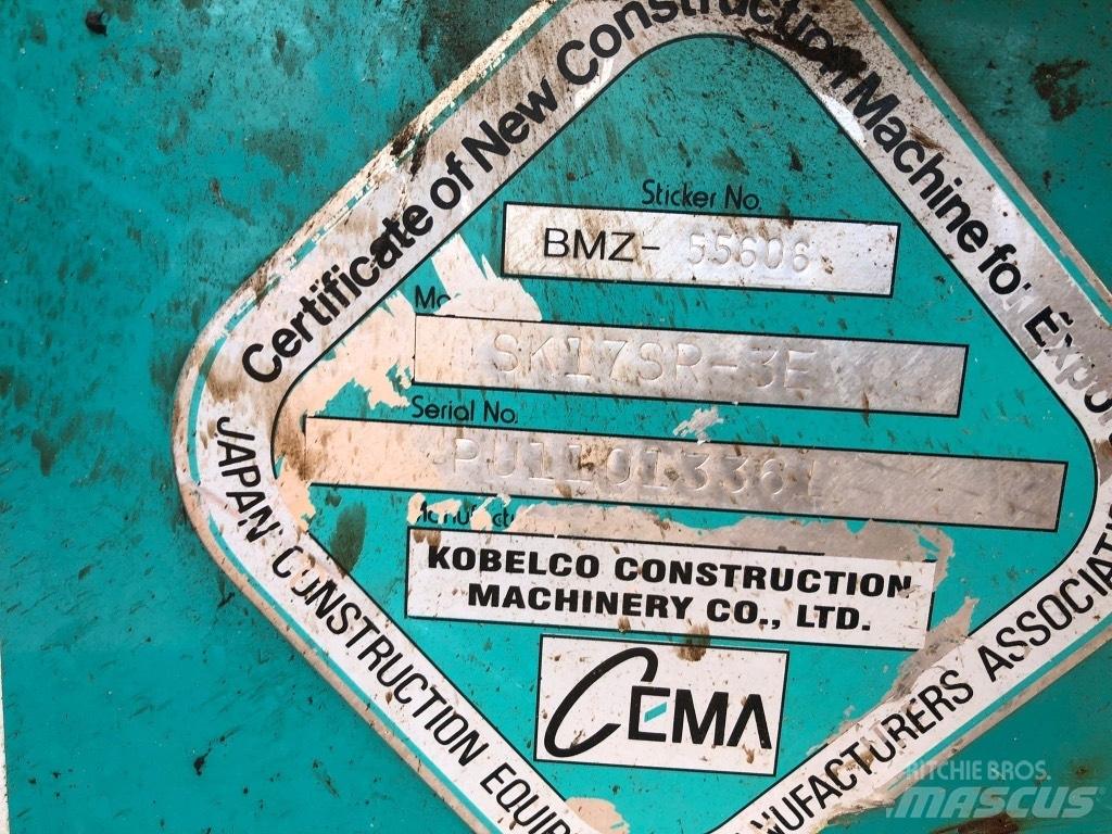 Kobelco SK 17 SR-5 Miniescavadeiras