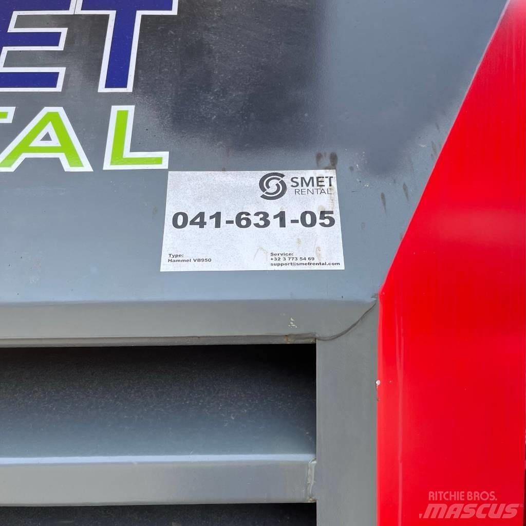 Hammel VB 950 DK Trituradoras de lixo