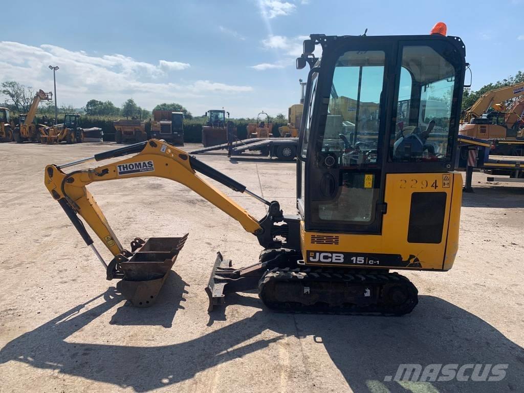 JCB 15 C-1 Miniescavadeiras