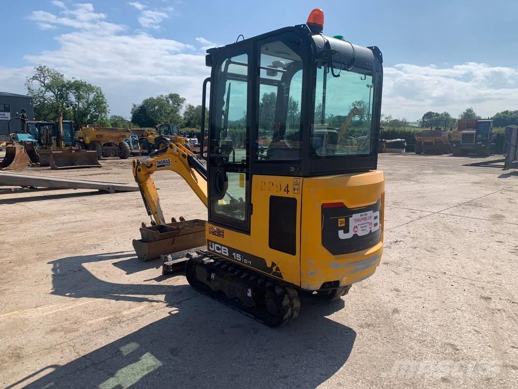 JCB 15 C-1 Miniescavadeiras
