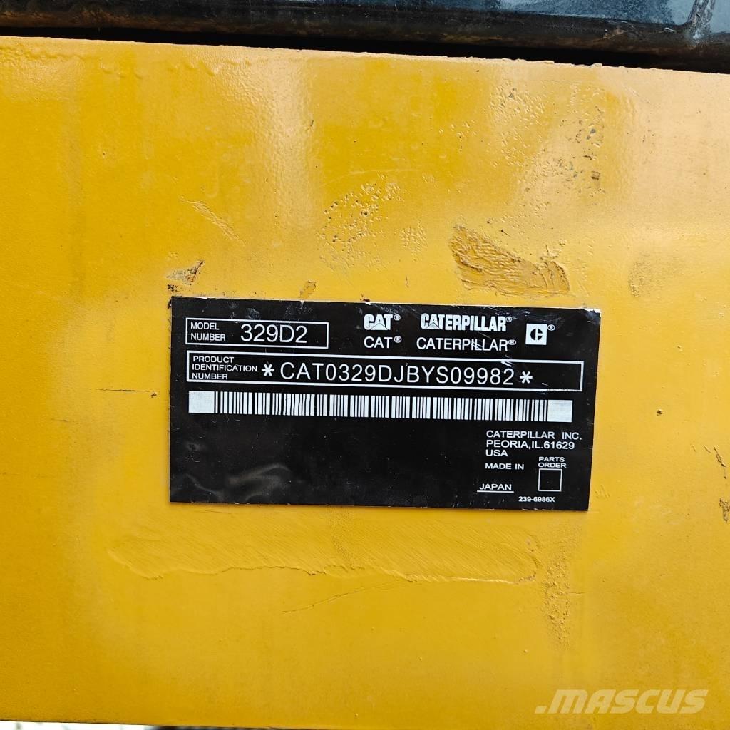 CAT 329 DD Escavadeiras de esteiras