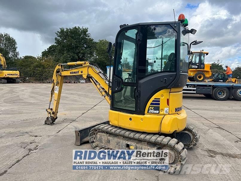 Komatsu PC 26 MR-5 Miniescavadeiras