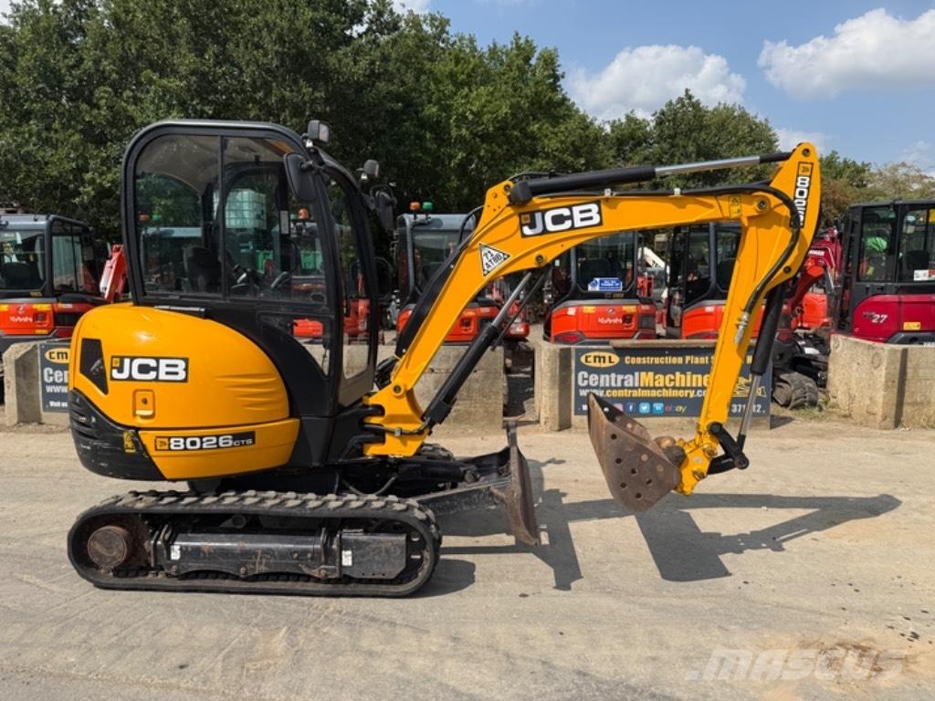 JCB 8026 CTS Miniescavadeiras