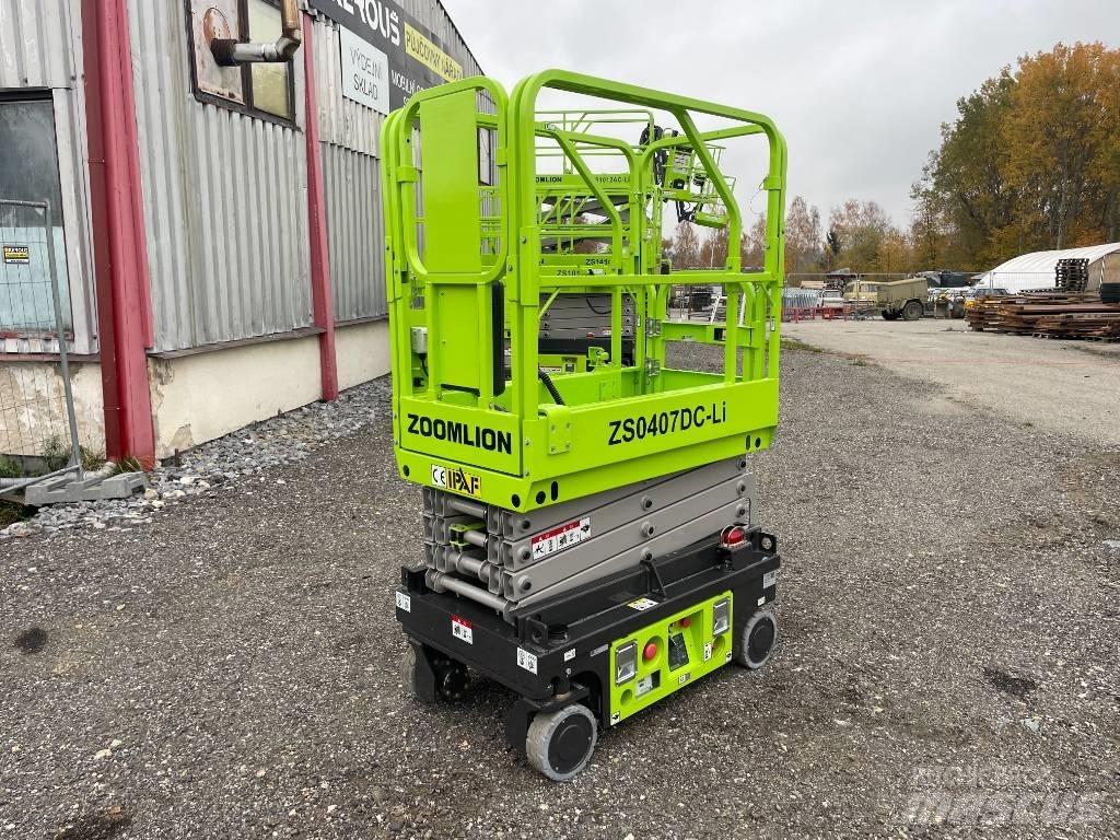 Zoomlion ZS0407DC-Li Elevadores de tesoura