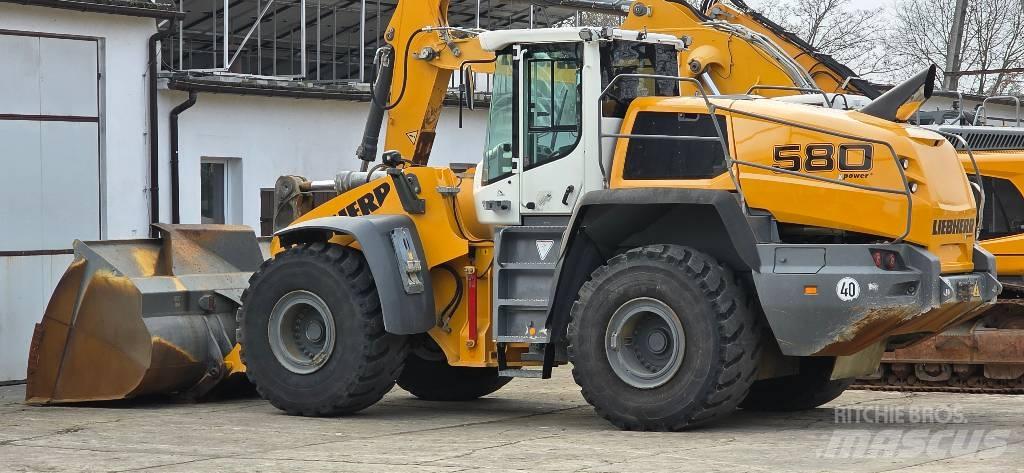 Liebherr L 580 Carregadeiras de rodas