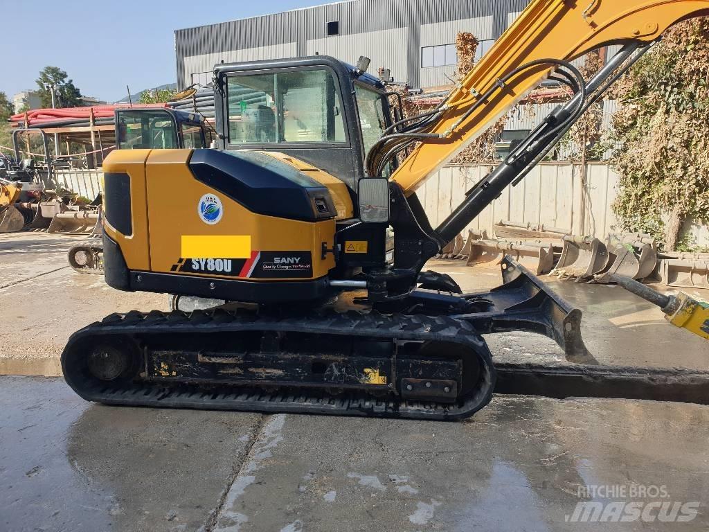 Sany SY 80 U Escavadeiras de esteiras