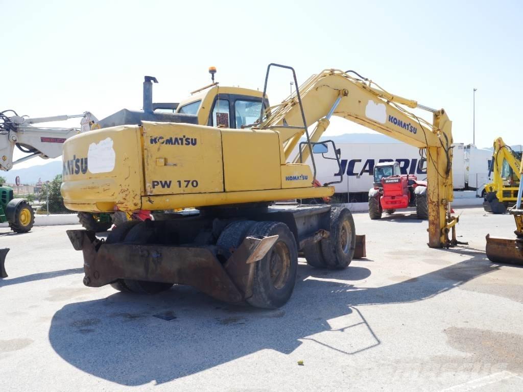 Komatsu PW 170 Escavadoras de rodas