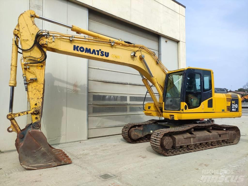 Komatsu PC 210 NLC-8 Escavadeiras de esteiras