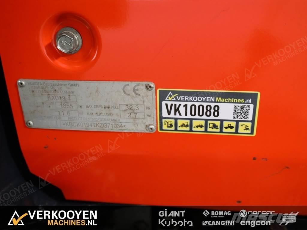 Kubota KX019-4 Miniescavadeiras